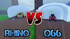O66 - Terminator VS Rhino | Roblox Mad City