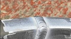 Cracked alloy wheel repair, aluminium TIG welding