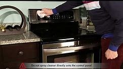 [LG Ranges] How To Clean The Control Panel On Your Electric LG Range