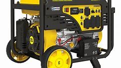 Champion Power Equipment 459 CC Gasoline-Powered Portable Generator with Electric / Recoil Start and CO Shield 201110 - 11,500 / 9,200W, 120/240V