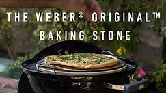 The Weber® Original™ Baking Stone - Easy Baking