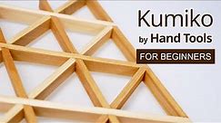 How to make Kumiko for beginners with Hand Tools - Mitsukude Kumiko Grid