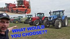 SALE DAY - PICK ONE TRACTOR And COMBINE