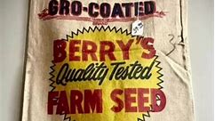 😊😊 Vintage agricultural feed sacks!!! Great for collecting and great for displaying!!! Shelly’s Antiques and Decor! 428 S. Broadway, Greenville. Wed-Sat 11-4:00! | Shelly's Antiques and Decor