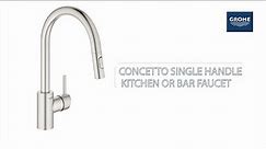 How To Install the GROHE Concetto Kitchen Faucet