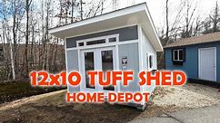 📌12x10 LEAN TO TUFF SHED HOME DEPOT INVENTORY DISPLAY 2024