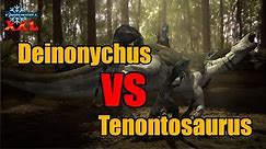 Deinonychus VS Tenontosaurus - Jurassic Fight Club