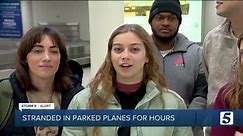 Passengers were stranded on parked planes at BNA during snowfall due to de-icing supply and staff shortage