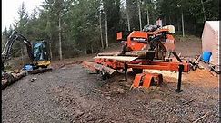 Douglas Fir 2x6 Lumber - WoodMizer LT35HD - BandSaw Mill