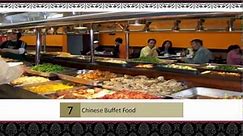 Chinese Buffet Food