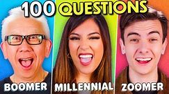 Boys Vs. Girls: Ultimate 100 Question Trivia Challenge!