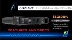 Siglent SSG6000A Microwave Signal Generators For Microwave and mmWave Testing from Saelig