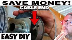 How to Fix a Garage Door With BOTH Cables Off | EASY REPAIR
