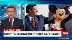 What's happening between Disney and Florida Governor Ron DeSantis?