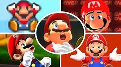 Evolution of Mario Deaths and Game Over Screens (1981-2017)