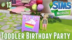 Sims Mobile | Toddler Birthday Party #13