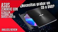 [ANALISIS/REVIEW] ASUS ZenDrive U8M Ultraslim External DVD Driver & Writer