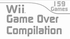 Nintendo Wii - Game Over Compilation