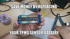 TPMS Sensor Teardown & Battery Replacement.