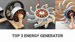 Top 3 Energy Generator || Magnet Generator