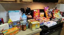 Weekly Meal Plan & Walmart Grocery Haul | Shellys Home Life (Jan. 3, 2017)
