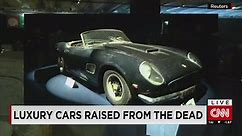 60 antique luxury cars found in France