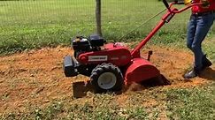Troy-Bilt Mustang 18 in. 208 cc Gas OHV Engine Rear Tine Garden Tiller with Forward and Counter Rotating Tilling Options Mustang DDT