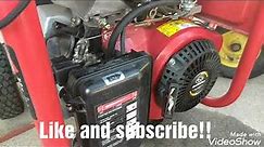 Husky generator carb remove and clean. Link to parts or accessories below!