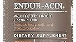 ENDUR-ACIN Niacin - Vitamin B3 Niacin 500mg Extended Release & Low-Flush, 200 Tablets - Supports Cholesterol Balance & Heart Health - Endurance Products
