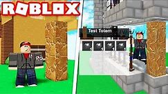 THE SECRET HACKED TOTEM!! Roblox Skyblock
