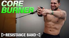 Resistance Band Core Workout At Home to Get Ripped Abs & Obliques!