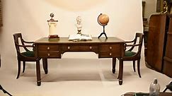 Napoleon III French Desk Antique... - Canonbury Antiques