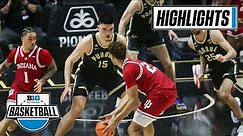 Indiana at Purdue | Highlights | Big Ten Men's Basketball | Feb. 25, 2023