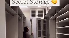 Elevate your closet with our hidden storage solutions! 👀🤫 Designer: @nestingco__ #hiddenroom #hiddenstorage #closetdesign #luxuryhomes #luxurycloset #closetmakeover #dreamcloset #closetgoals | Classy Closets