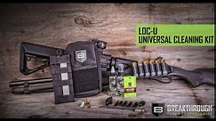 Breakthrough Clean Handgun Cleaning Kit - Vision Series Gun Cleaning Supplies with Durable Storage Case - .44 / .45 Cal