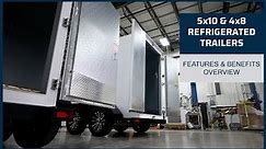 Multi-Temp Refrigerated Transport Trailer Overview - 5x10 & 4x8 | Leer Inc.