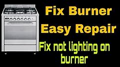 How To Fix Gas Stove top Burner Not lighting | Easy Repear | MC TUTORIAL VLOGS