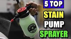 Best Pump Sprayer for Stain