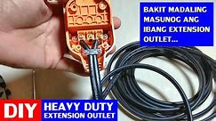 PAANO MAG INSTALL NG HEAVY DUTY EXTENSION OUTLET