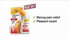The New Tiger Balm Lotion. For Hard-to-reach Painful Areas