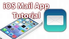 How To Use The iPhone eMail App - Full Tutorial