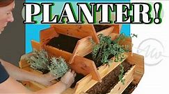 Easy DIY Planter for Herbs, Flowers or Vegetables