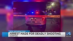 1 dead in Hampton shooting, suspect arrested