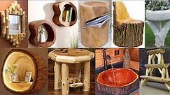 Inspiring Wood Log Furniture Ideas for Your Home Decor Unique and Creative Designs