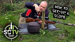 S&C TV | Gary Chillingworth | How to mount and set-up a scope on an air rifle
