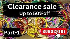 clearance sale🥳|resellers are welcome☺ upto 50%off #youtube #sale#reseller #silkthreadbangle #viral