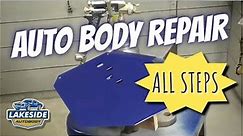 All Steps of the Auto Body Repair Process - Start to Finish