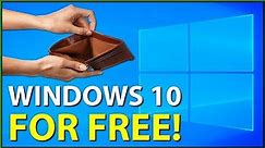 How To Download Windows 10 For Free and Install it on Any PC! (Directly From Microsoft)