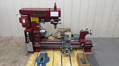 Central Machinery Multi-Purpose Lathe Mill Milling Machine Combo 3 in 1 Smithy