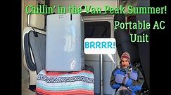 Portable AC unit for your van or small RV - Inexpensive Alternative